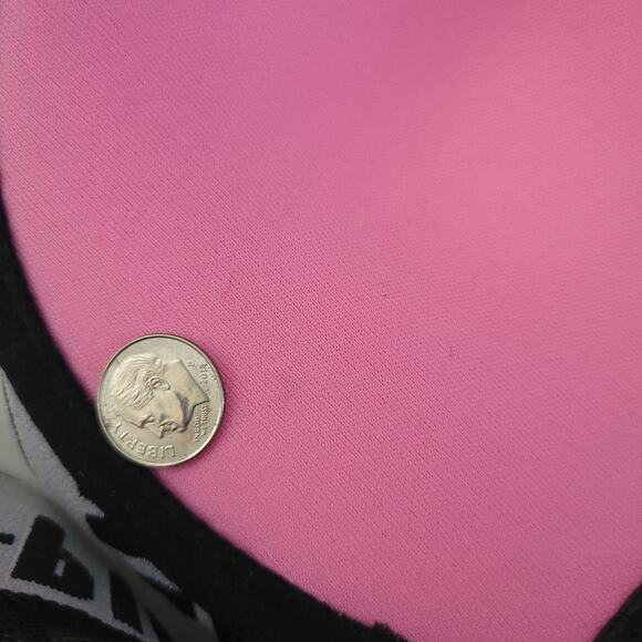 PINK Victoria's Secret Date Push-Up Bra Lace Floral Racerback Front Clasp 32C - Picture 10 of 10